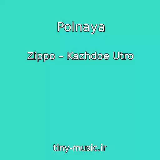 کاور آهنگ Polnaya از Zippo – Kazhdoe Utro