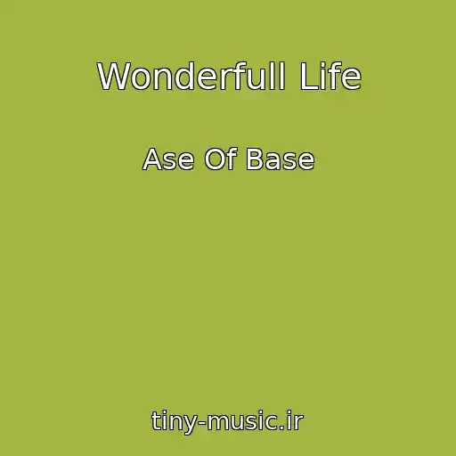 کاور آهنگ Wonderfull Life از Ase Of Base