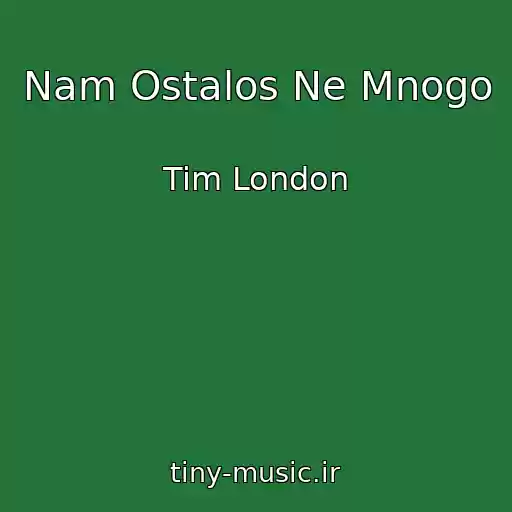 کاور آهنگ Nam Ostalos Ne Mnogo از Tim London