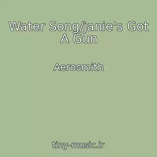 کاور آهنگ Water Song/janie's Got A Gun از Aerosmith