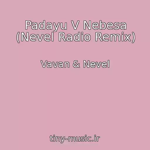 کاور آهنگ Padayu V Nebesa (Nevel Radio Remix) از Vavan & Nevel