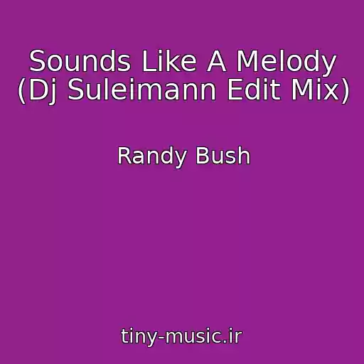 کاور آهنگ Sounds Like A Melody (Dj Suleimann Edit Mix) از Randy Bush