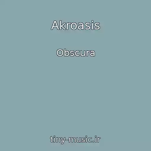 کاور آهنگ Akroasis از Obscura