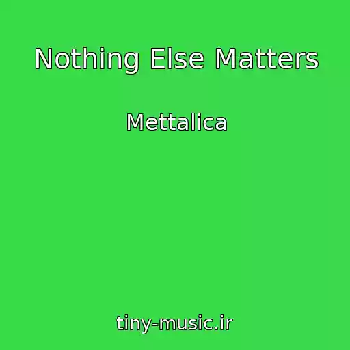 کاور آهنگ Nothing Else Matters از Mettalica