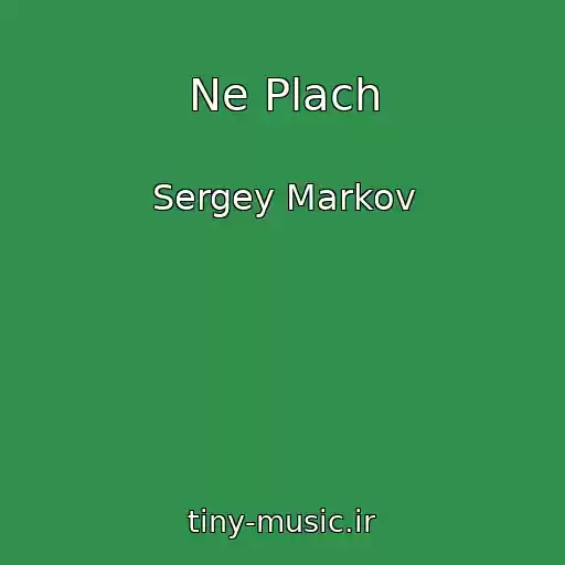 کاور آهنگ Ne Plach از Sergey Markov
