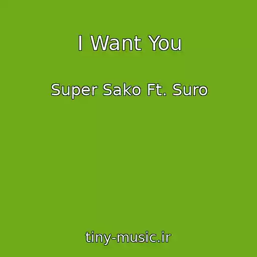 کاور آهنگ I Want You از Super Sako Ft. Suro