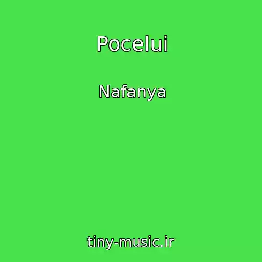 کاور آهنگ Pocelui از Nafanya