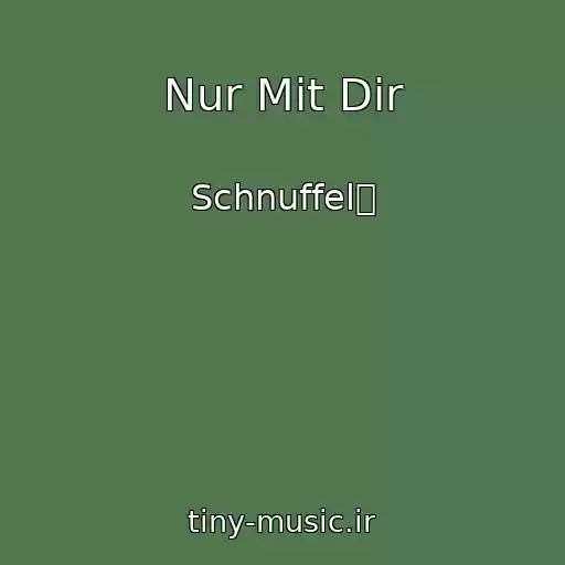 کاور آهنگ Nur Mit Dir از Schnuffel　