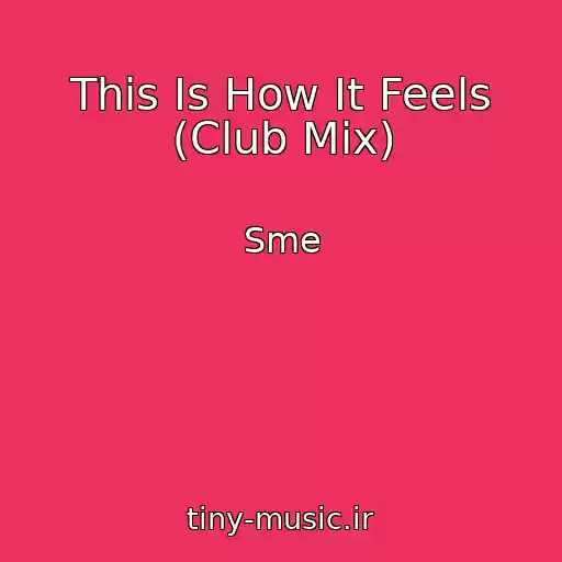 کاور آهنگ This Is How It Feels (Club Mix) از Sme
