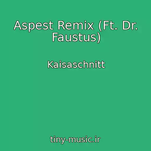 کاور آهنگ Aspest Remix (Ft. Dr. Faustus) از Kaisaschnitt