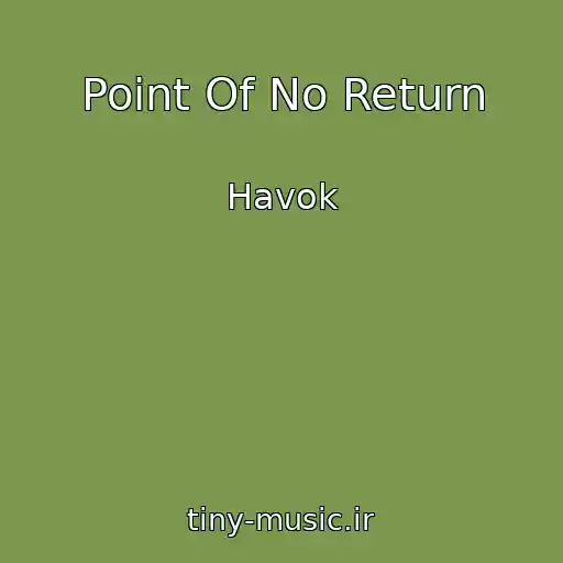 کاور آهنگ Point Of No Return از Havok