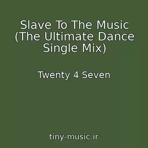 کاور آهنگ Slave To The Music (The Ultimate Dance Single Mix) از Twenty 4 Seven