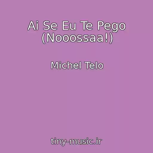 کاور آهنگ Ai Se Eu Te Pego (Nooossaa!) از Michel Telo