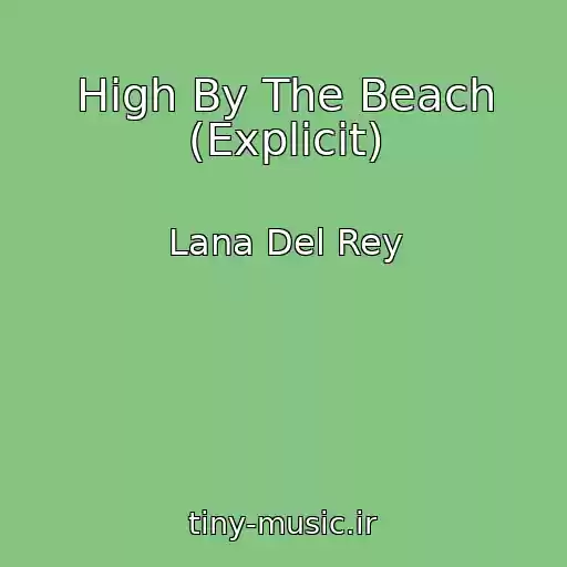 کاور آهنگ High By The Beach (Explicit) از Lana Del Rey