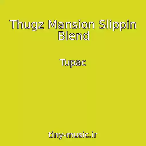 کاور آهنگ Thugz Mansion Slippin Blend از Tupac