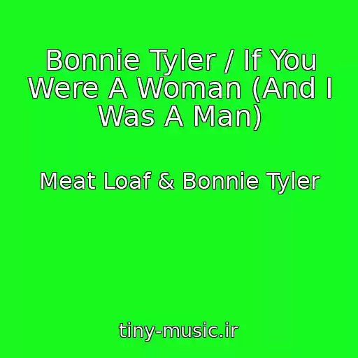 کاور آهنگ Bonnie Tyler / If You Were A Woman (And I Was A Man) از Meat Loaf & Bonnie Tyler