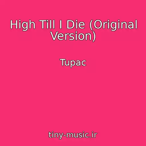 کاور آهنگ High Till I Die (Original Version) از Tupac