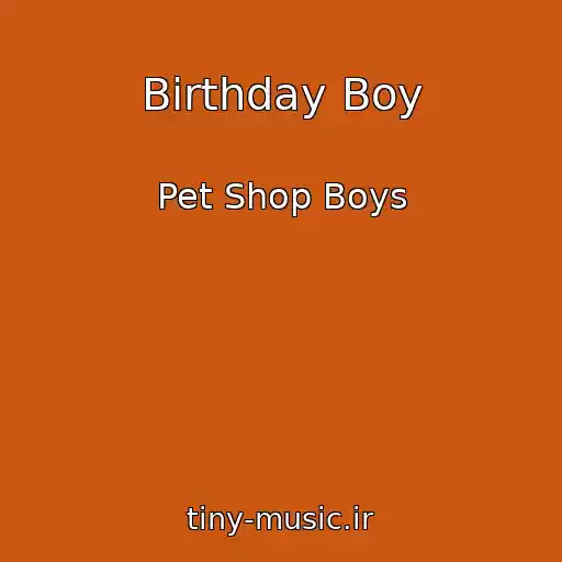 کاور آهنگ Birthday Boy از Pet Shop Boys