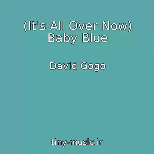 کاور آهنگ (It's All Over Now) Baby Blue از David Gogo