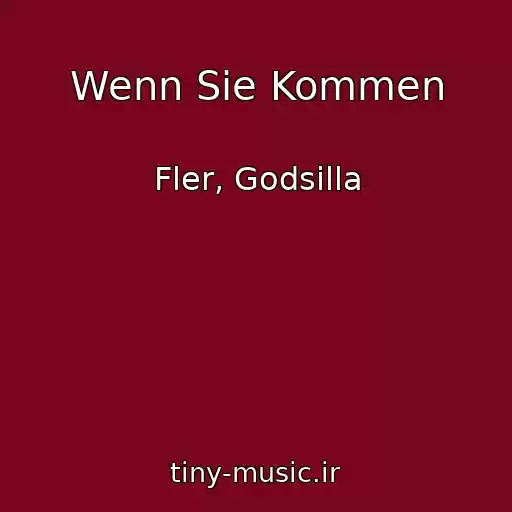 کاور آهنگ Wenn Sie Kommen از Fler, Godsilla