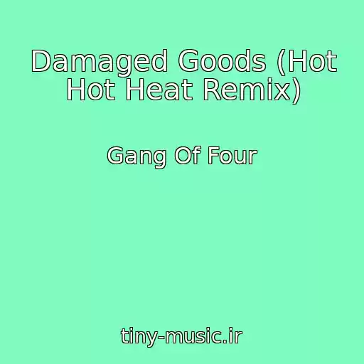 کاور آهنگ Damaged Goods (Hot Hot Heat Remix) از Gang Of Four