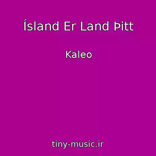 کاور آهنگ Ísland Er Land Þitt از Kaleo
