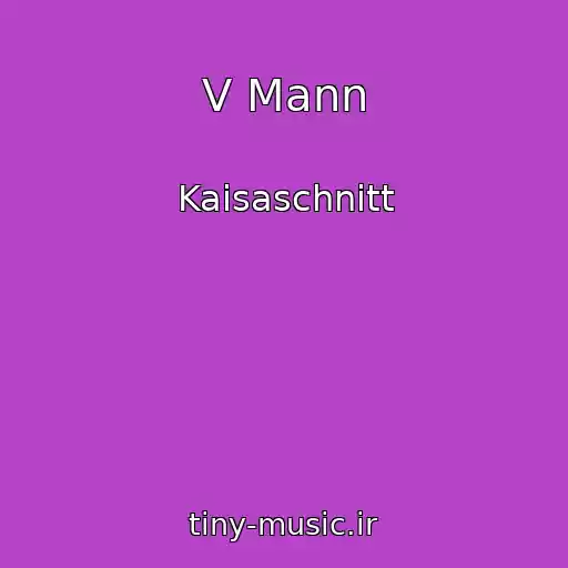 کاور آهنگ V Mann از Kaisaschnitt