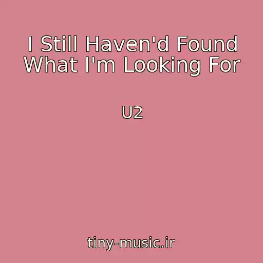 کاور آهنگ I Still Haven'd Found What I'm Looking For از U2