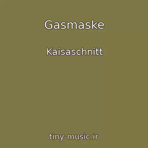 کاور آهنگ Gasmaske از Kaisaschnitt