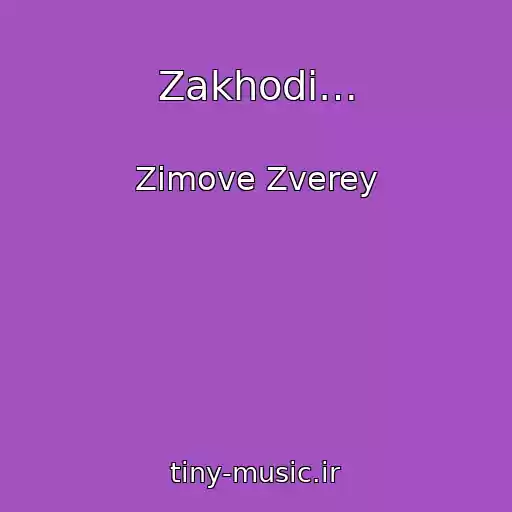 کاور آهنگ Zakhodi… از Zimove Zverey