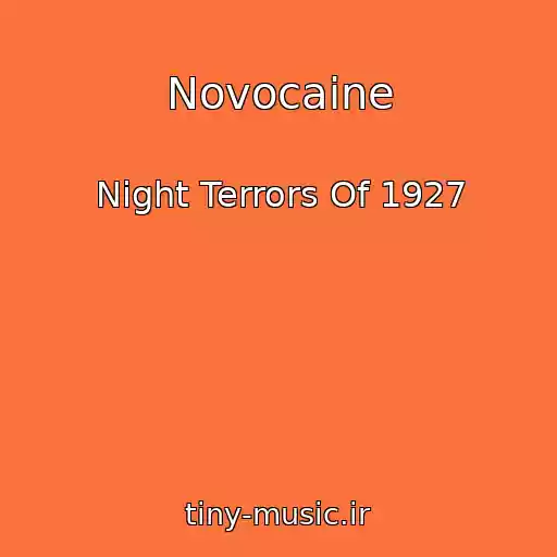 کاور آهنگ Novocaine از Night Terrors Of 1927