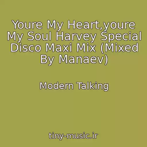 کاور آهنگ Youre My Heart,youre My Soul Harvey Special Disco Maxi Mix (Mixed By Manaev) از Modern Talking