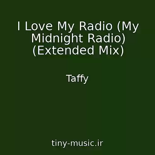 کاور آهنگ I Love My Radio (My Midnight Radio) (Extended Mix) از Taffy