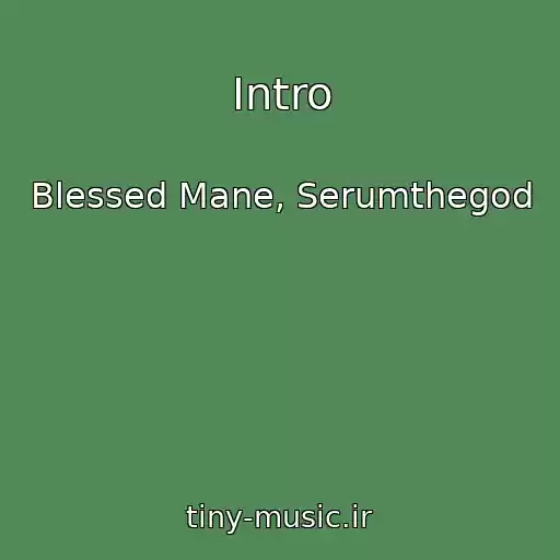 کاور آهنگ Intro از Blessed Mane, Serumthegod