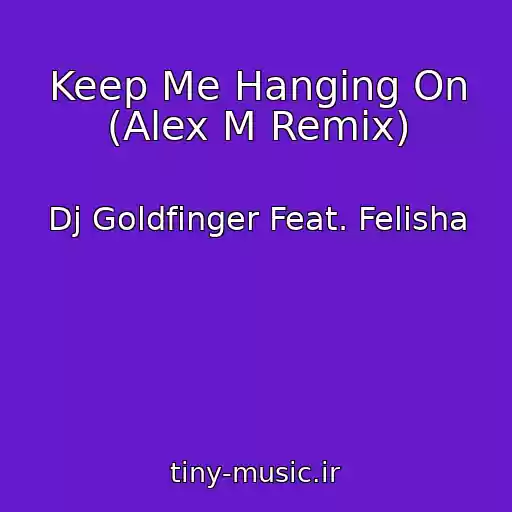 کاور آهنگ Keep Me Hanging On (Alex M Remix) از Dj Goldfinger Feat. Felisha