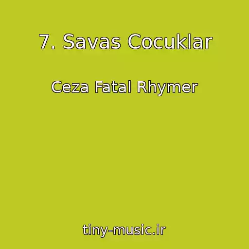 کاور آهنگ 7. Savas Cocuklar از Ceza Fatal Rhymer