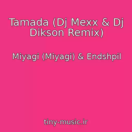 کاور آهنگ Tamada (Dj Mexx & Dj Dikson Remix) از Miyagi (Miyagi) & Endshpil