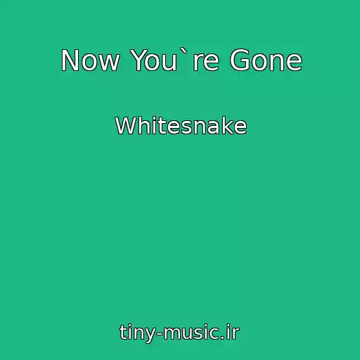 کاور آهنگ Now You`re Gone از Whitesnake