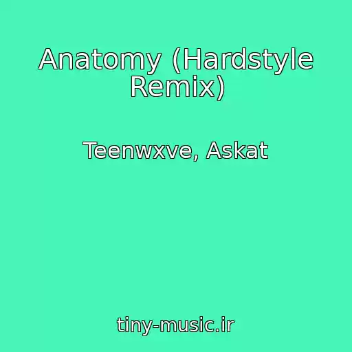 کاور آهنگ Anatomy (Hardstyle Remix) از Teenwxve, Askat