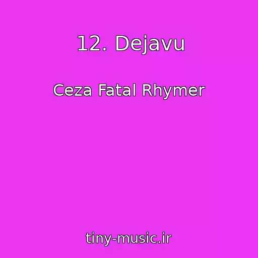 کاور آهنگ 12. Dejavu از Ceza Fatal Rhymer