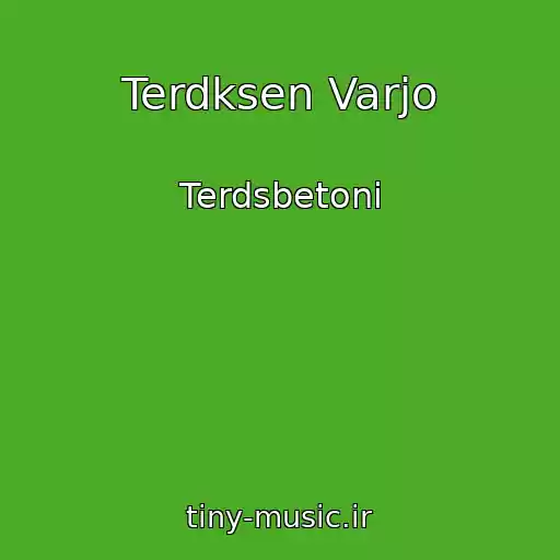 کاور آهنگ Terdksen Varjo از Terdsbetoni