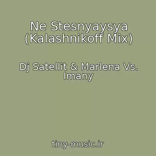 کاور آهنگ Ne Stesnyaysya (Kalashnikoff Mix) از Dj Satellit & Marlena Vs. Imany
