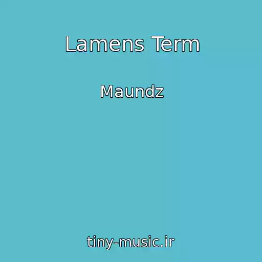 کاور آهنگ Lamens Term از Maundz