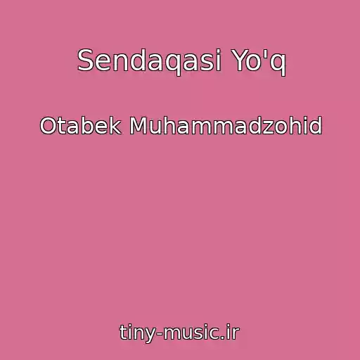 کاور آهنگ Sendaqasi Yo'q از Otabek Muhammadzohid