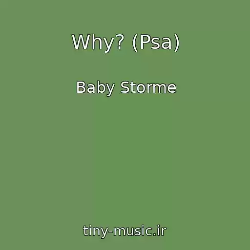 کاور آهنگ Why? (Psa) از Baby Storme