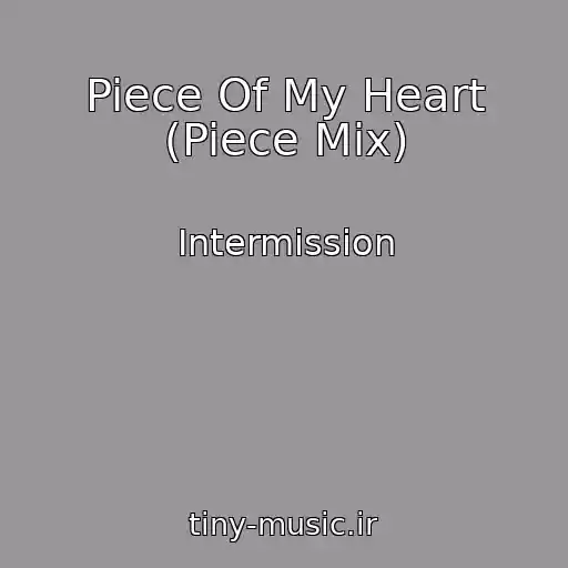 کاور آهنگ Piece Of My Heart (Piece Mix) از Intermission