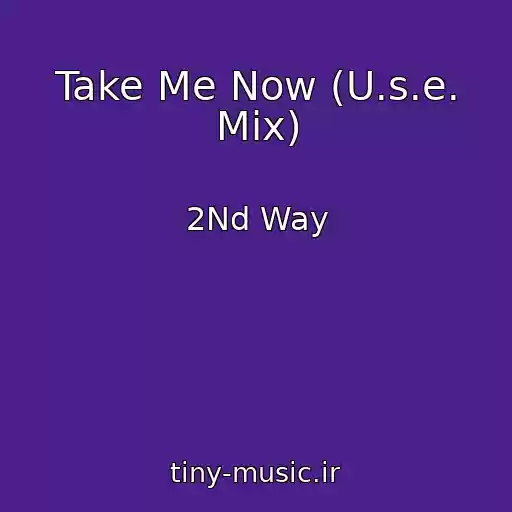 کاور آهنگ Take Me Now (U.s.e. Mix) از 2Nd Way