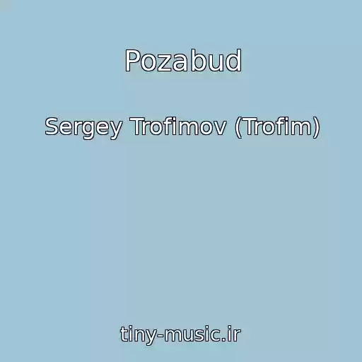 کاور آهنگ Pozabud از Sergey Trofimov (Trofim)