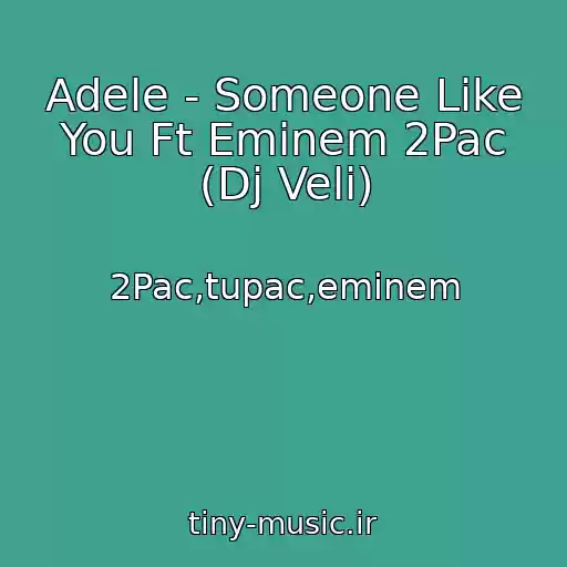 کاور آهنگ Adele - Someone Like You Ft Eminem 2Pac (Dj Veli) از 2Pac,tupac,eminem
