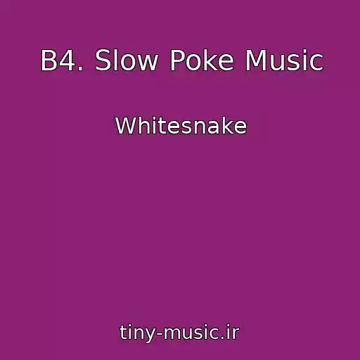 کاور آهنگ B4. Slow Poke Music از Whitesnake